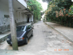 
Corcovado branch tramway terminus, Santa Teresa tramway, Rio de Janeiro, September 2008